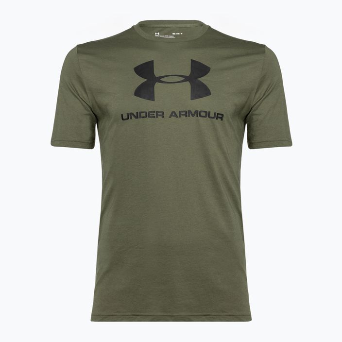 Men's Under Armour Sportstyle Logo T-shirt marine from green// black 4