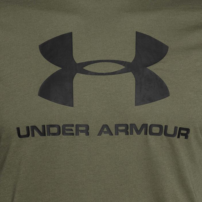 Men's Under Armour Sportstyle Logo T-shirt marine from green// black 6