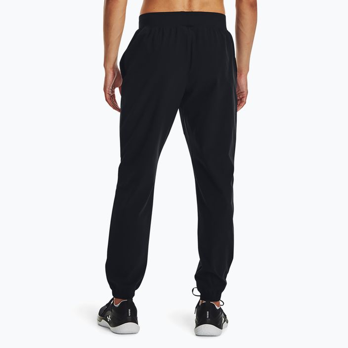Men's Under Armour Stretch Woven Joggers black/pitch grey 3