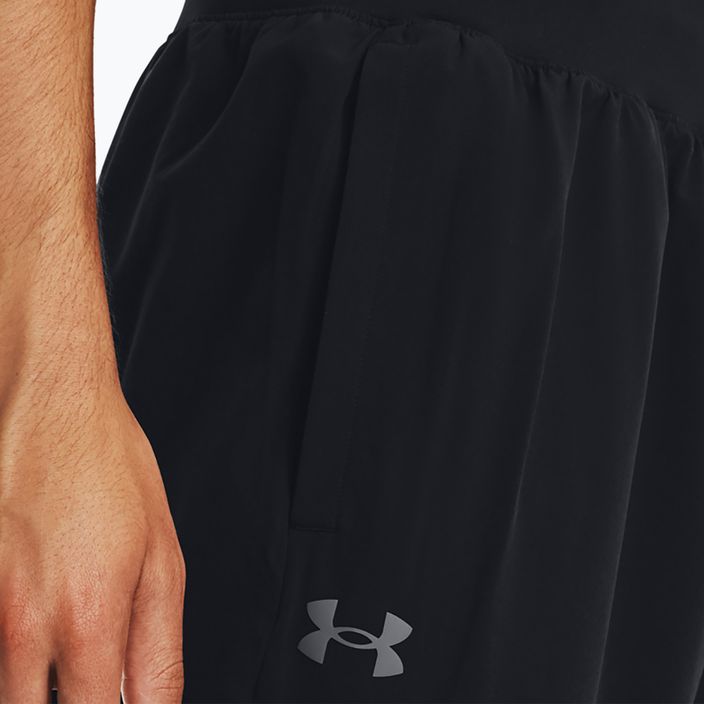 Men's Under Armour Stretch Woven Joggers black/pitch grey 4
