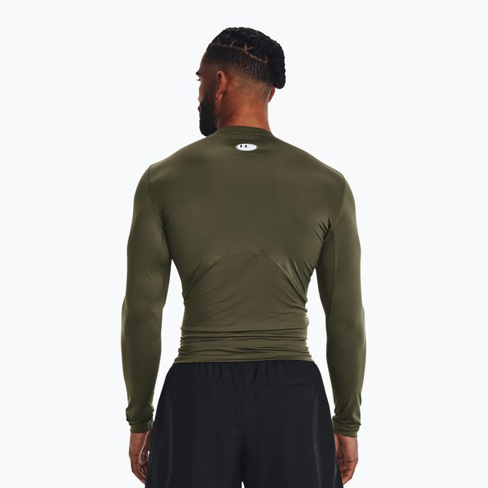 Under Armour men's training longsleeve Ua HG Armour Comp LS marine from green/white 2
