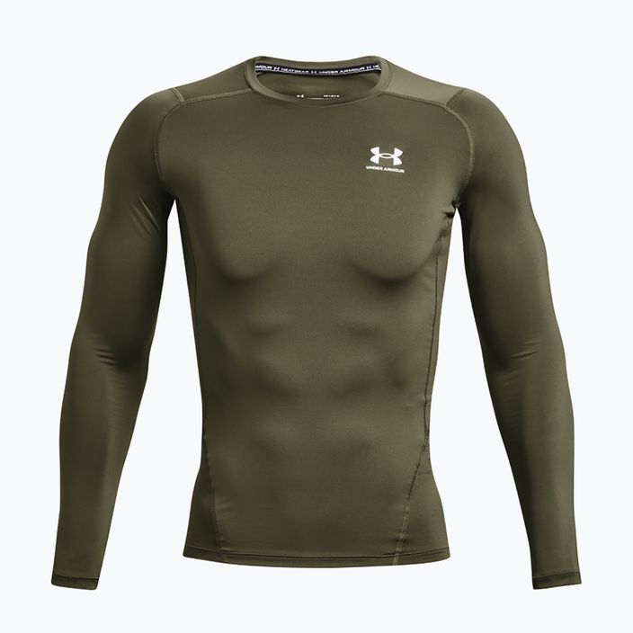 Under Armour men's training longsleeve Ua HG Armour Comp LS marine from green/white 4