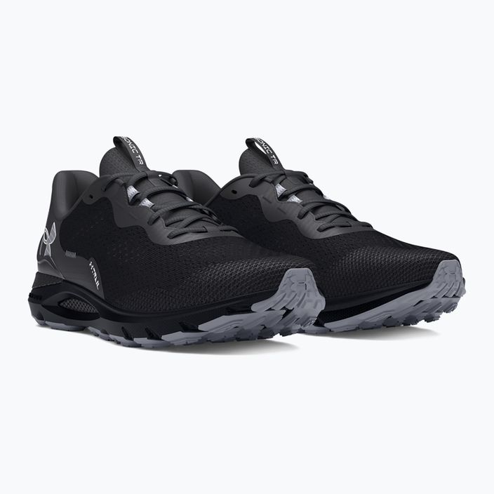 Under Armour Sonic Trail men's running shoes black/anthracite/steel 3