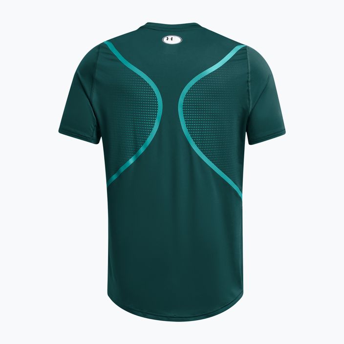 Under Armour men's training t-shirt HG Armour FTD Graphic hydro teal/circuit teal 4