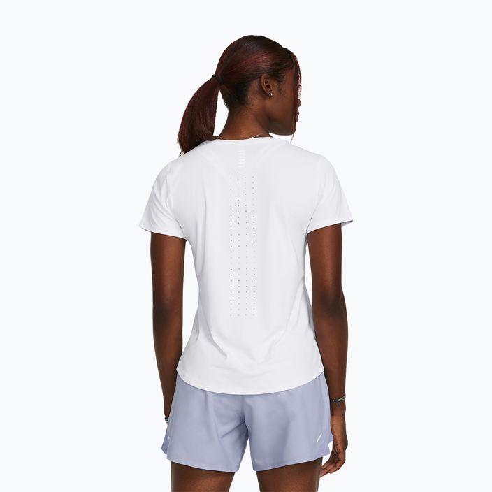 Under Armour Laser white/reflective women's running shirt 2