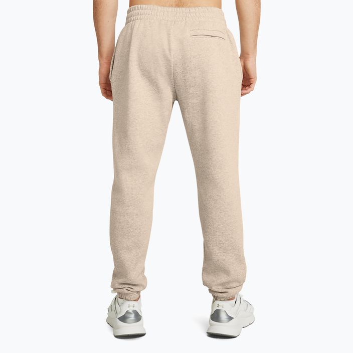 Under Armour Essential Fleece Joggers men's training trousers timberwolf taupe light hthr/timberwolf taupe 3