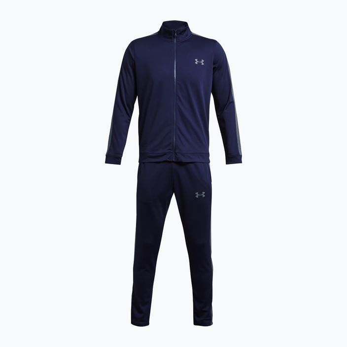 Under Armour UA Knit Track Suit men's tracksuit midnight navy/downpour gray/downpour gray 5