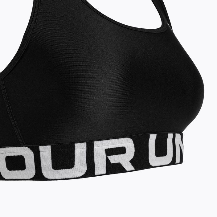 Under Armour HG Authentics Mid Branded black/white fitness bra 7