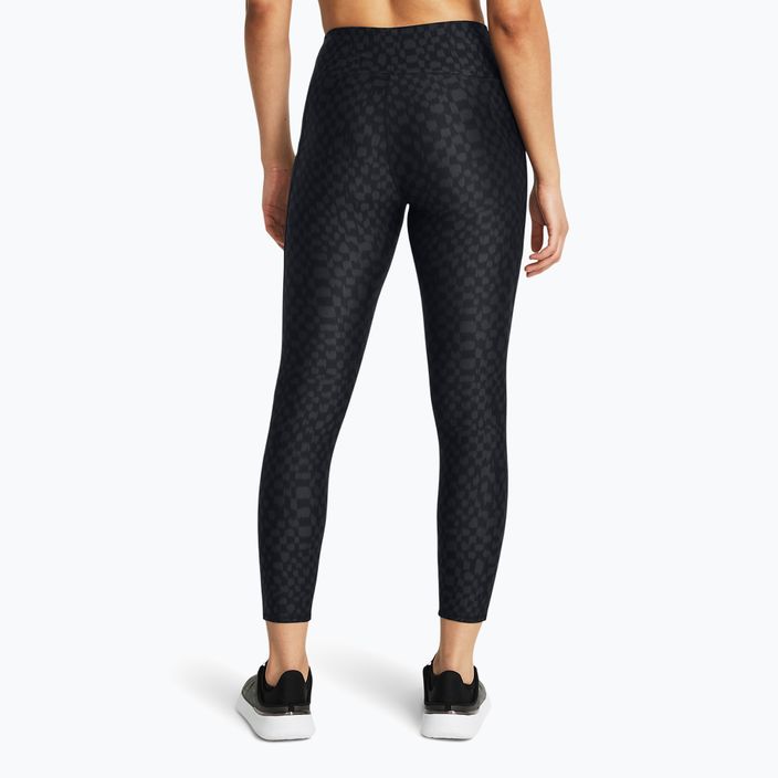 Women's leggings Under Armour Armour Aop Ankle Compression black/anthracite/white 3