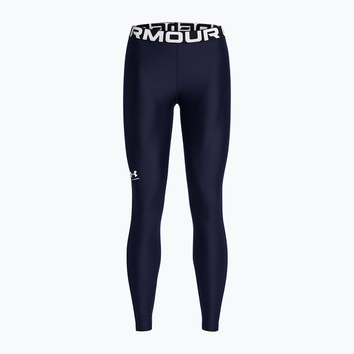 Under Armour HeatGear women's leggings midnight navy/white