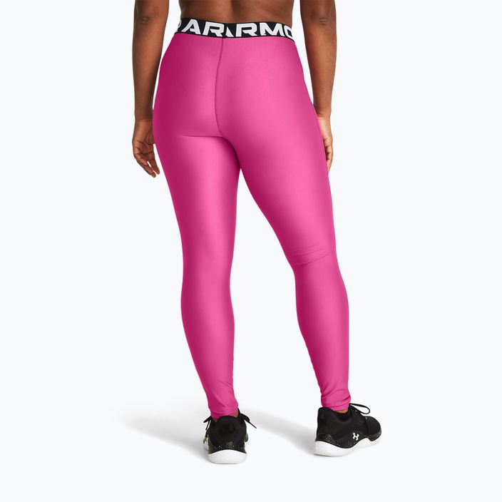 Under Armour HG Authentics women's leggings astro pink/black 3