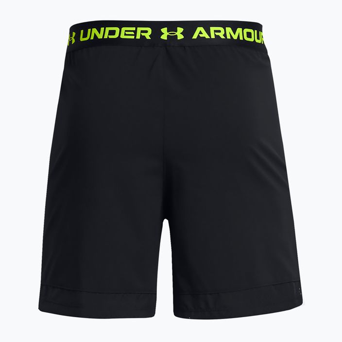 Under Armour men's training shorts Ua Vanish Woven 6in black/high vis yellow 6