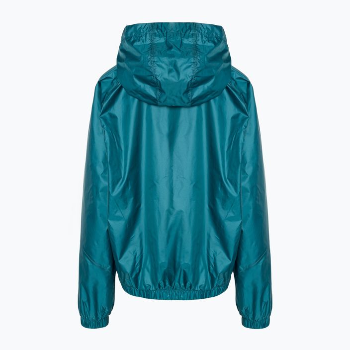 Women's Under Armour Sport Windbreaker hydro teal/white jacket 4