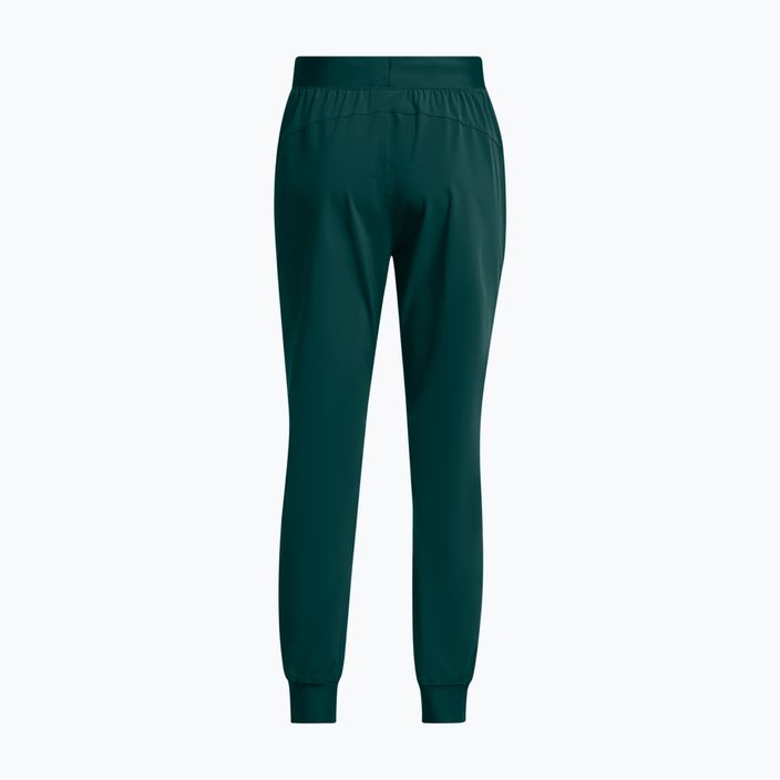 Under Armour Sport High Rise Woven hydro teal/white women's training trousers 6