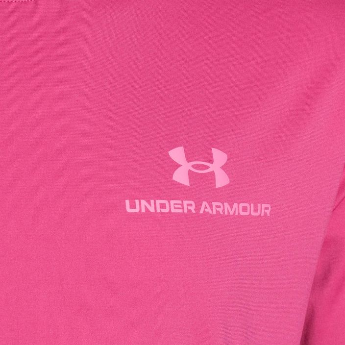 Under Armour Rush Energy men's training t-shirt astro pink/astro pink 3