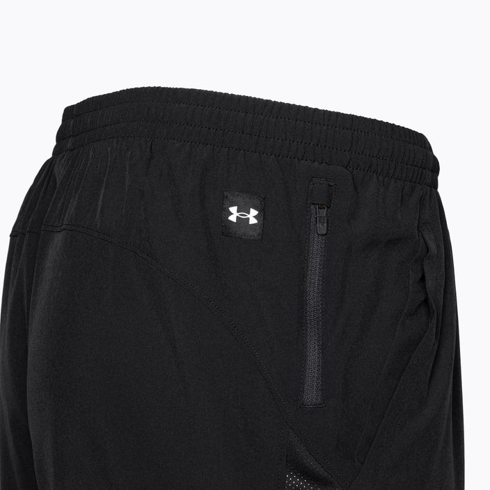 Men's Under Armour Project Rock Ultimate 5" Training shorts black/white 3