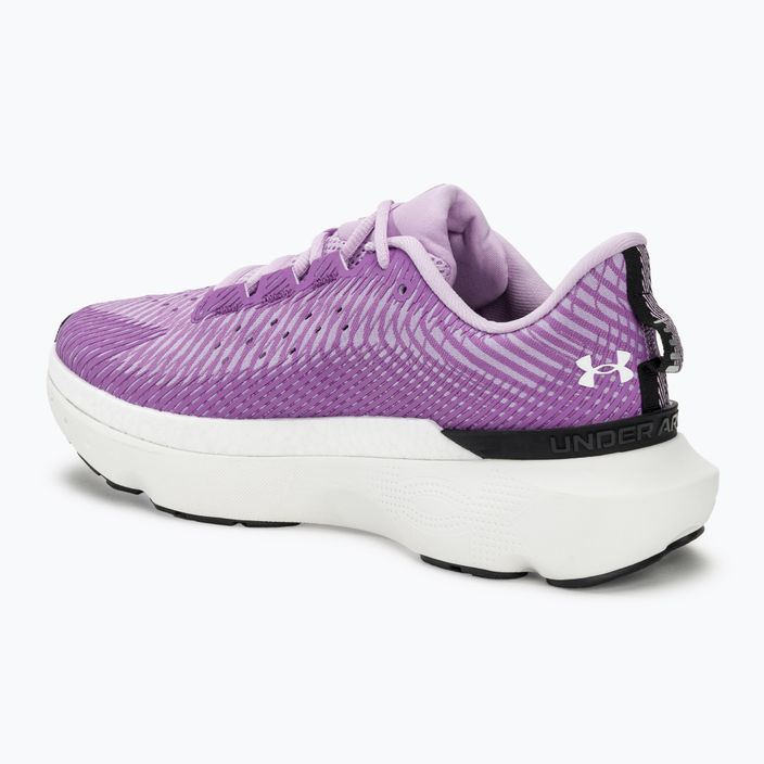 Under Armour Infinite Pro women's running shoes purple ace/black/white 3