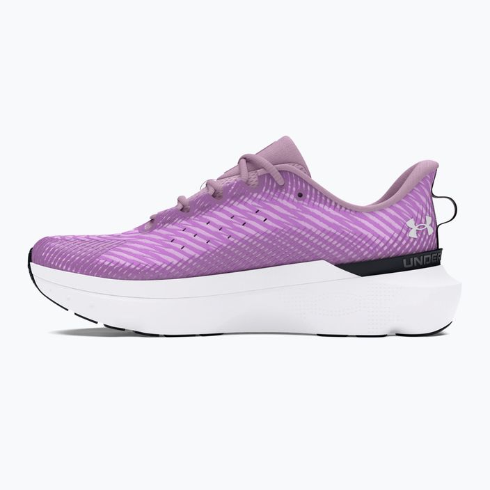 Under Armour Infinite Pro women's running shoes purple ace/black/white 10