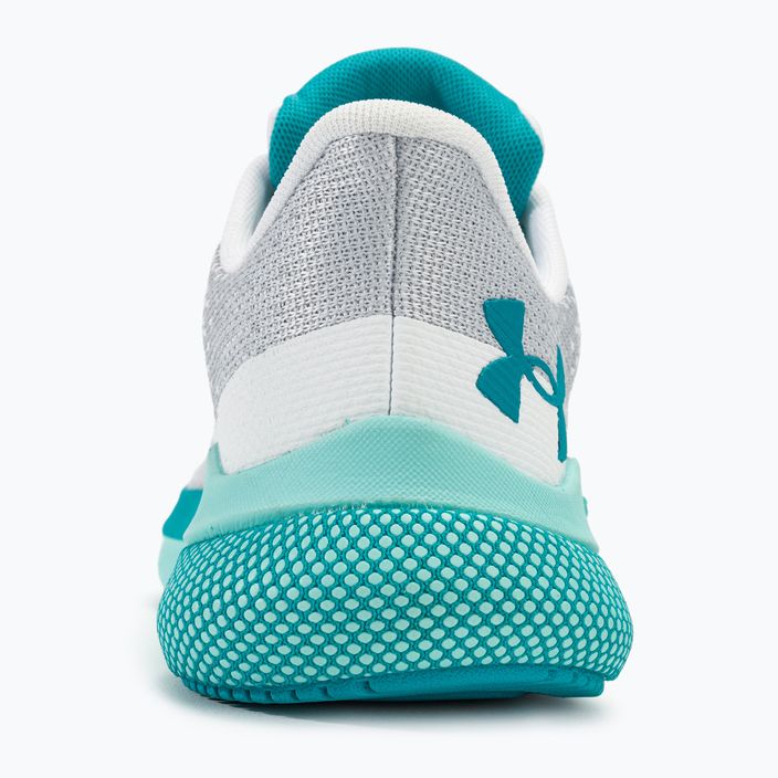 Under Armour women's running shoes Hovr Turbulence 2 white/white/circuit teal 6