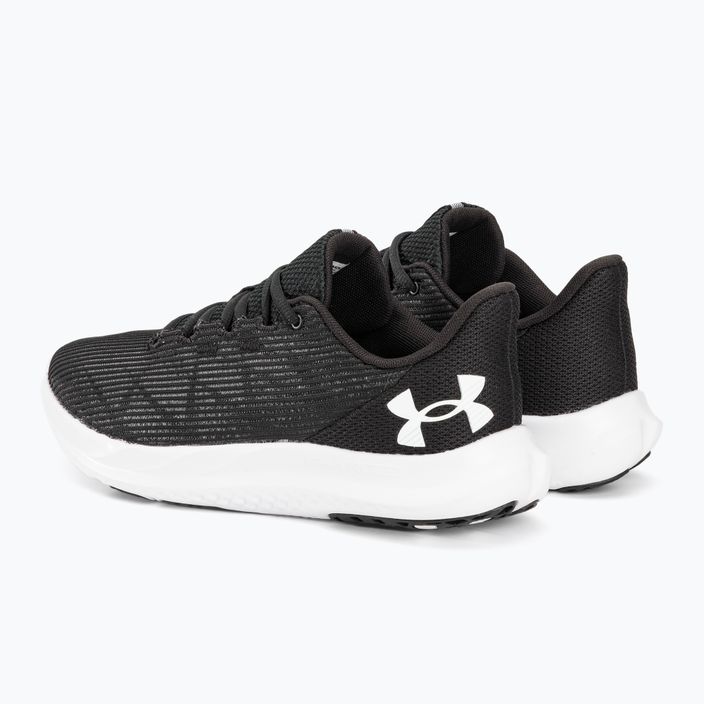 Under Armour Charged Speed Swift women's running shoes black/black/white 3