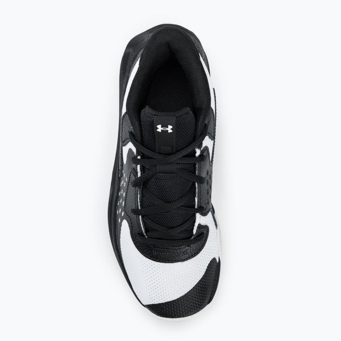 Under Armour Jet' 23 black/white/black basketball shoes 5