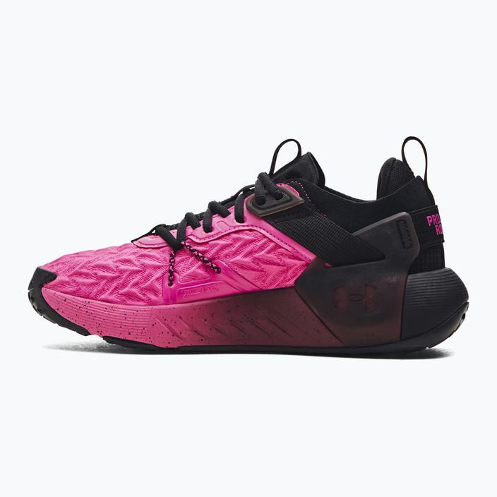 Under Armour Project Rock 6 women's training shoes astro pink/black/astro pink 10