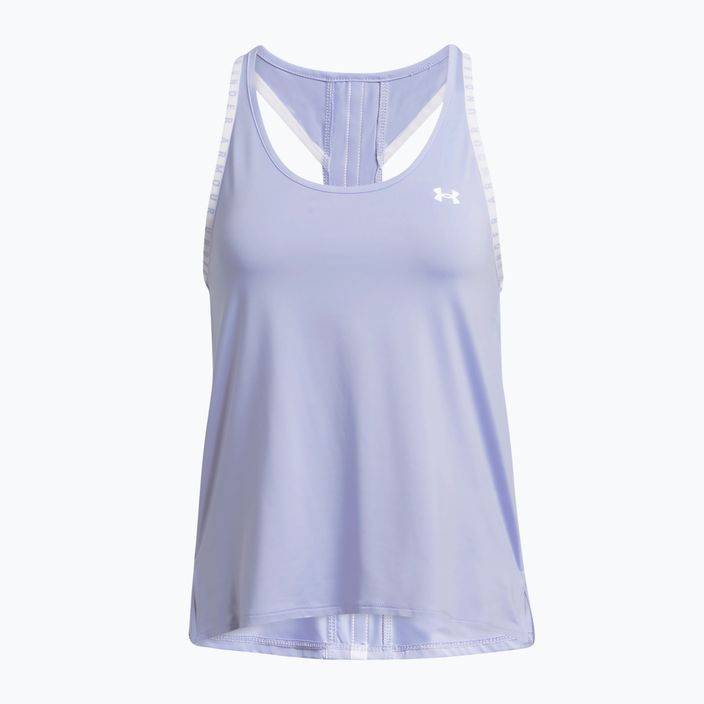 Under Armour Knockout Tank celeste/white women's training tank top 4