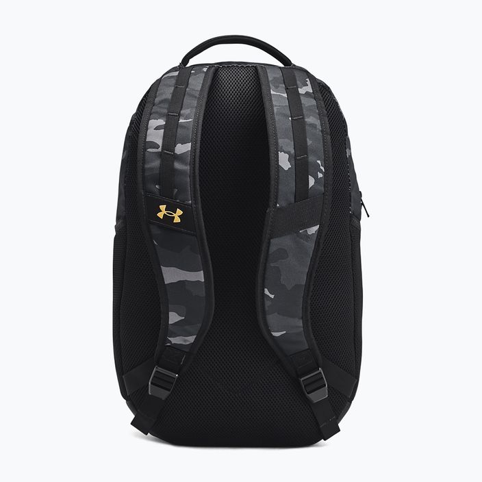 Under Armour Hustle 6.0 29 l urban backpack black/black/metallic gold 2