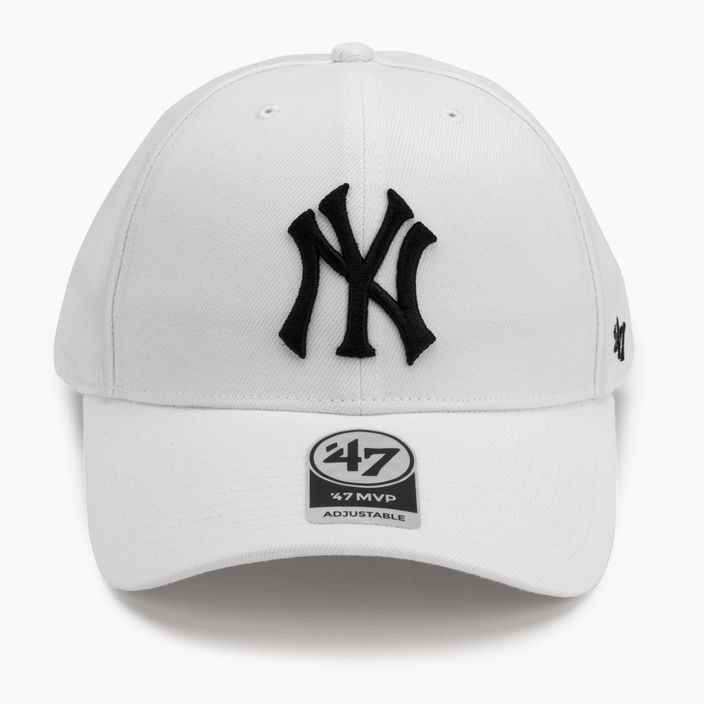 47 Brand MLB New York Yankees MVP SNAPBACK white baseball cap 4