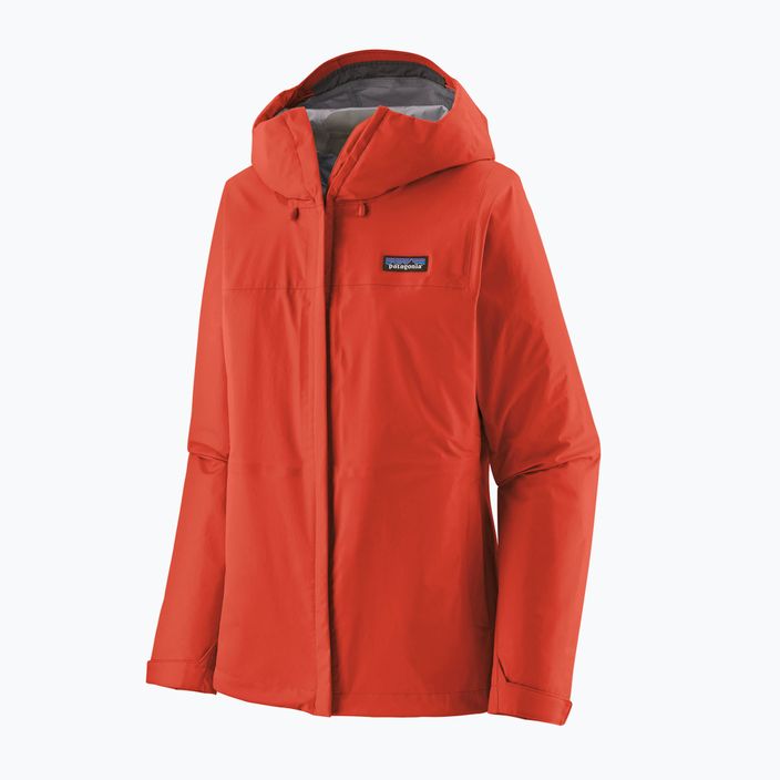 Women's Patagonia Torrentshell 3L Rain jacket pimento red 3