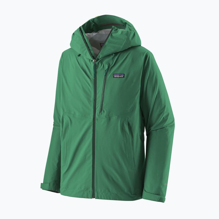 Men's Patagonia Granite Crest Rain jacket gather green 3