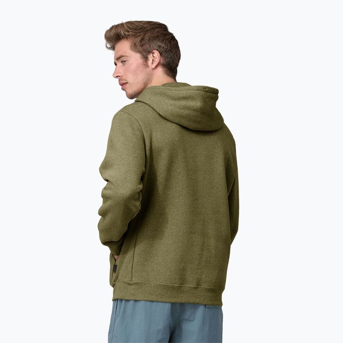 Patagonia P-6 Logo Uprisal buckhorn green sweatshirt 2