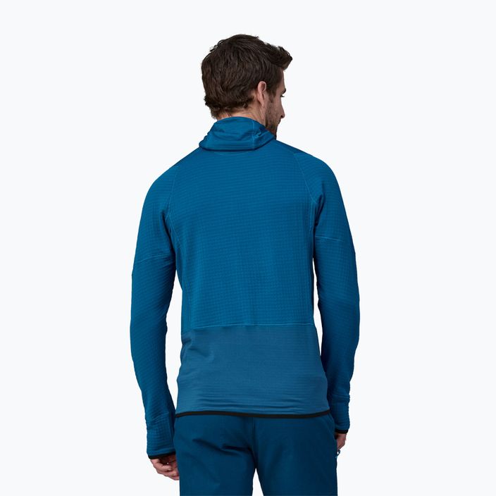 Men's R1 Pullover Hoody trekking sweatshirt endless blue 2