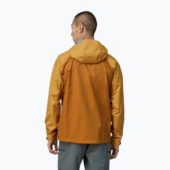 Men's Patagonia Torrentshell 3L Rain jacket golden caramel 2