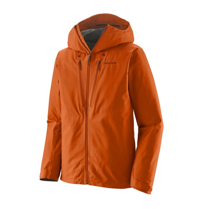 Patagonia men's Triolet redtail rust rain jacket 2