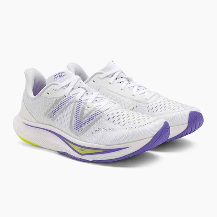 Women's running shoes New Balance New Balance FuelCell Rebel v3 munsell white 4