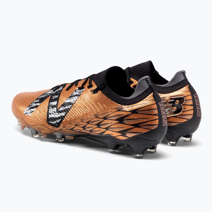 New Balance Tekela V4 Pro Low Laced FG copper men's football boots 3