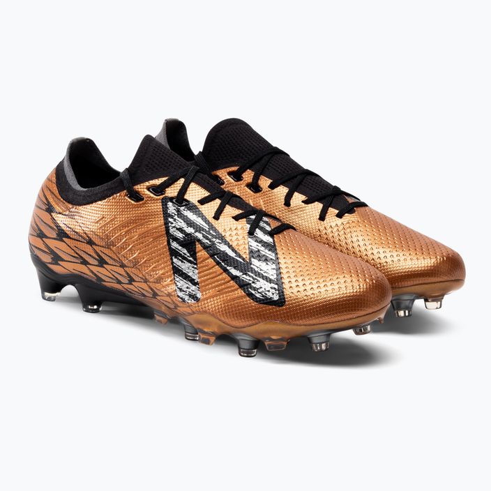 New Balance Tekela V4 Pro Low Laced FG copper men's football boots 4