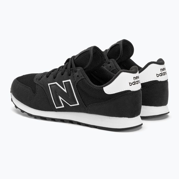 New Balance men's shoes GM500V2 black / white 3
