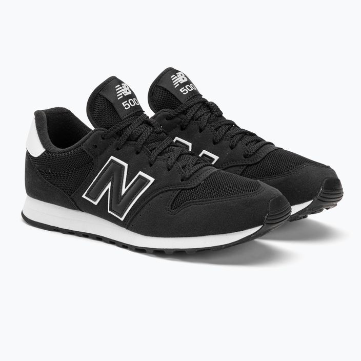 New Balance men's shoes GM500V2 black / white 4