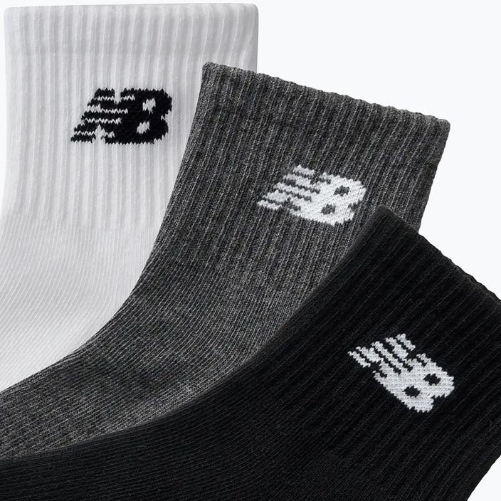 New Balance Everyday Ankle socks 3 pairs white multi 2