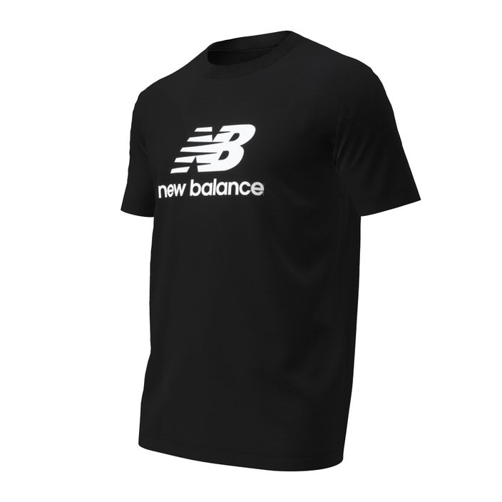 Men's New Balance Stacked Logo t-shirt black 2