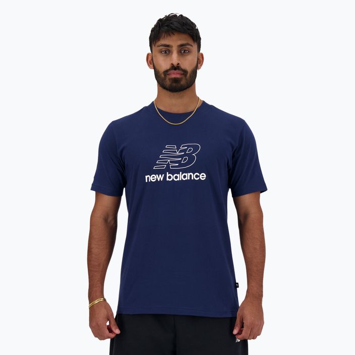 Men's New Balance Graphic V Flying nb navy T-shirt