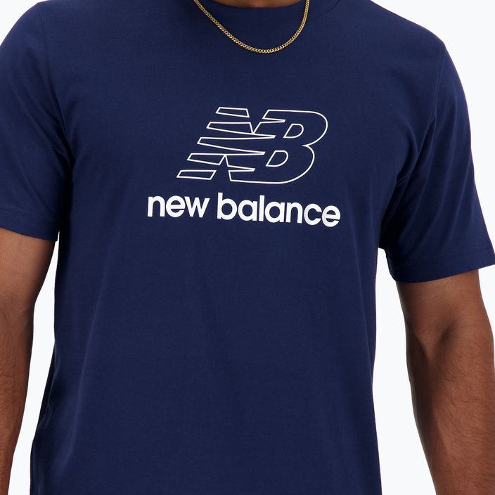 Men's New Balance Graphic V Flying nb navy T-shirt 4