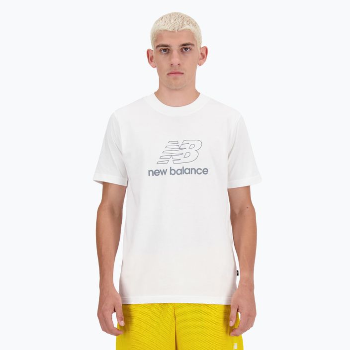 Men's New Balance Graphic V Flying T-shirt white