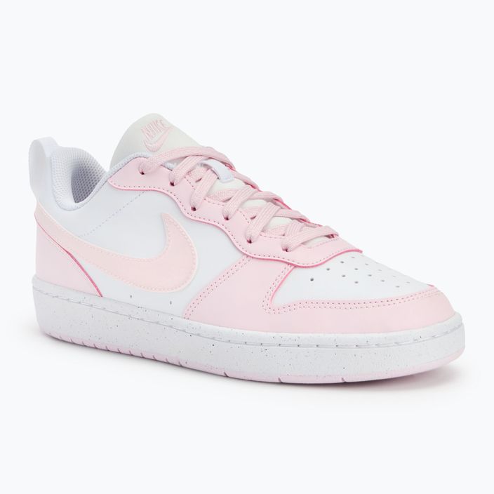 Nike Court Borough Low Recraft white/pink foam shoes