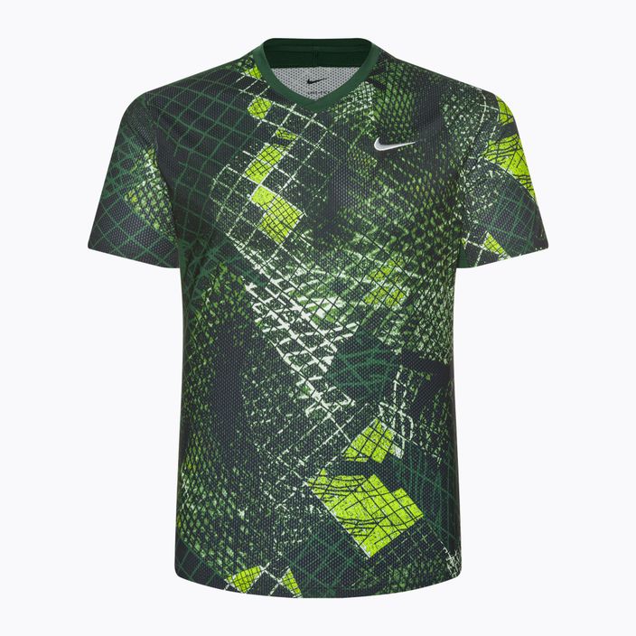 Men's tennis shirt Nike Court Dri-Fit Victory Top Novelt fir/white