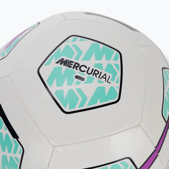 Nike Mercurial Fade white/hyper turquoise/fuchsia dream football size 4 3