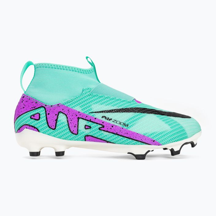 Children's football boots Nike Jr Mercurial Superfly 9 Pro FG hyper turquoise/black/ white/fuchsia dream 2