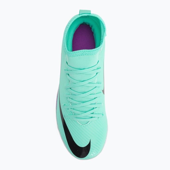 Children's football boots Nike Jr Mercurial Superfly 9 Club TF hyper turquoise/black/ white/fuchsia dream 6